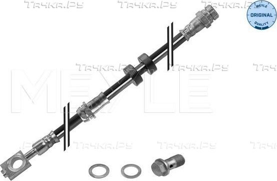 Тормозной шланг Meyle Original передний для SEAT Ibiza IV 2008-2015. Артикул 100 611 0079/S