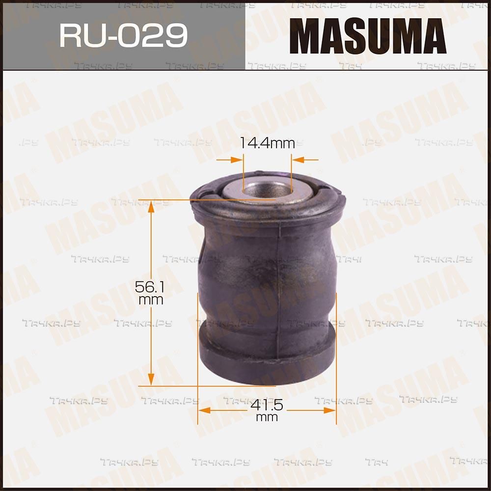 Сайлентблок переднего рычага подвески Masuma. Артикул RU-029