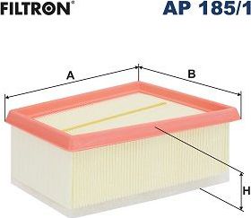 Воздушный фильтр Filtron для Renault Duster I 2011-2020. Артикул AP 185/1