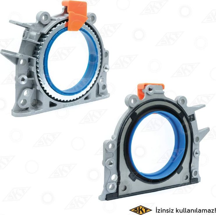 Сальник коленвала SKT (PTFE (политетрафлуороетилен)/ACM (полиакрил-каучук)). Артикул 415279-FP