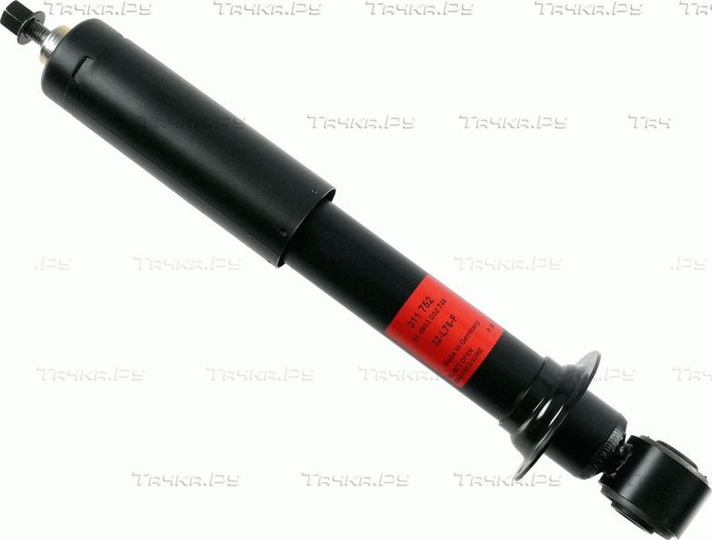 Амортизатор SACHS задний для Volvo S60 I 2001-2010. Артикул 311 752