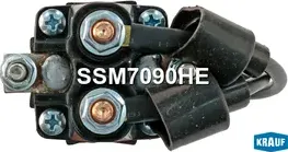 Втягивающее реле стартера маленькое Krauf. Артикул SSM7090HE