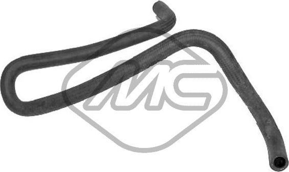 Патрубок радиатора (системы охлаждения) Metalcaucho. Артикул 08497