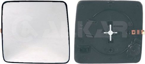 Зеркальное стекло бокового зеркала Alkar левое для Mercedes-Benz E-Класс I (W124) 1993-1996. Артикул 6431542