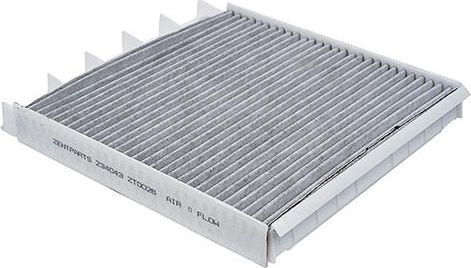 Салонный фильтр Zentparts (Активированный уголь). Артикул Z34043