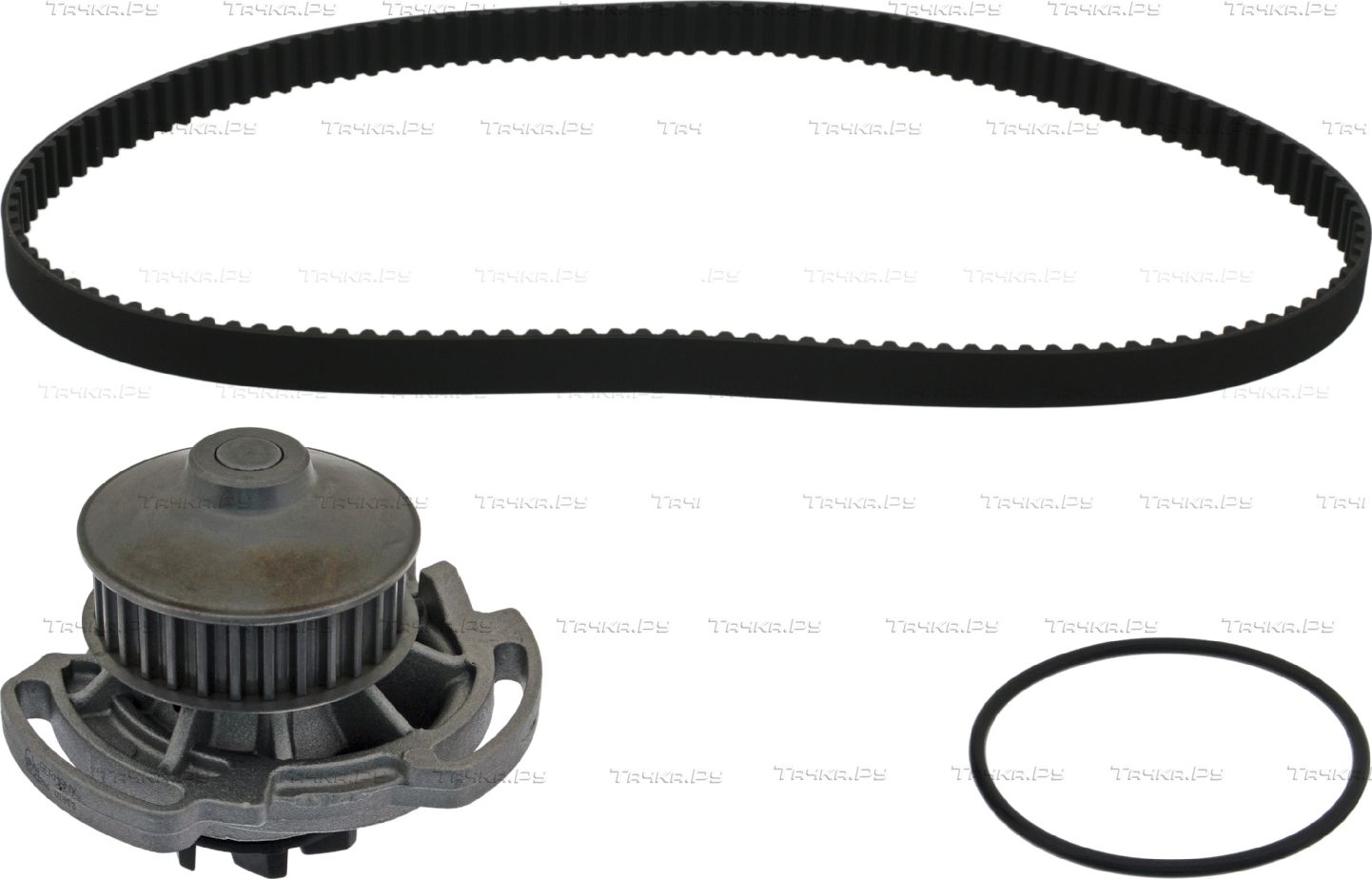 Помпа (водяной насос) с комплектом ремня ГРМ Febi Bilstein для Volkswagen Golf III 1992-1997. Артикул 45138