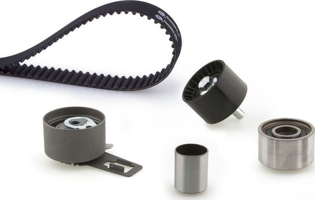 Ремень ГРМ с роликами (комплект) Gates PowerGrip™ для Kia Carnival II 2006-2014. Артикул K015644XS