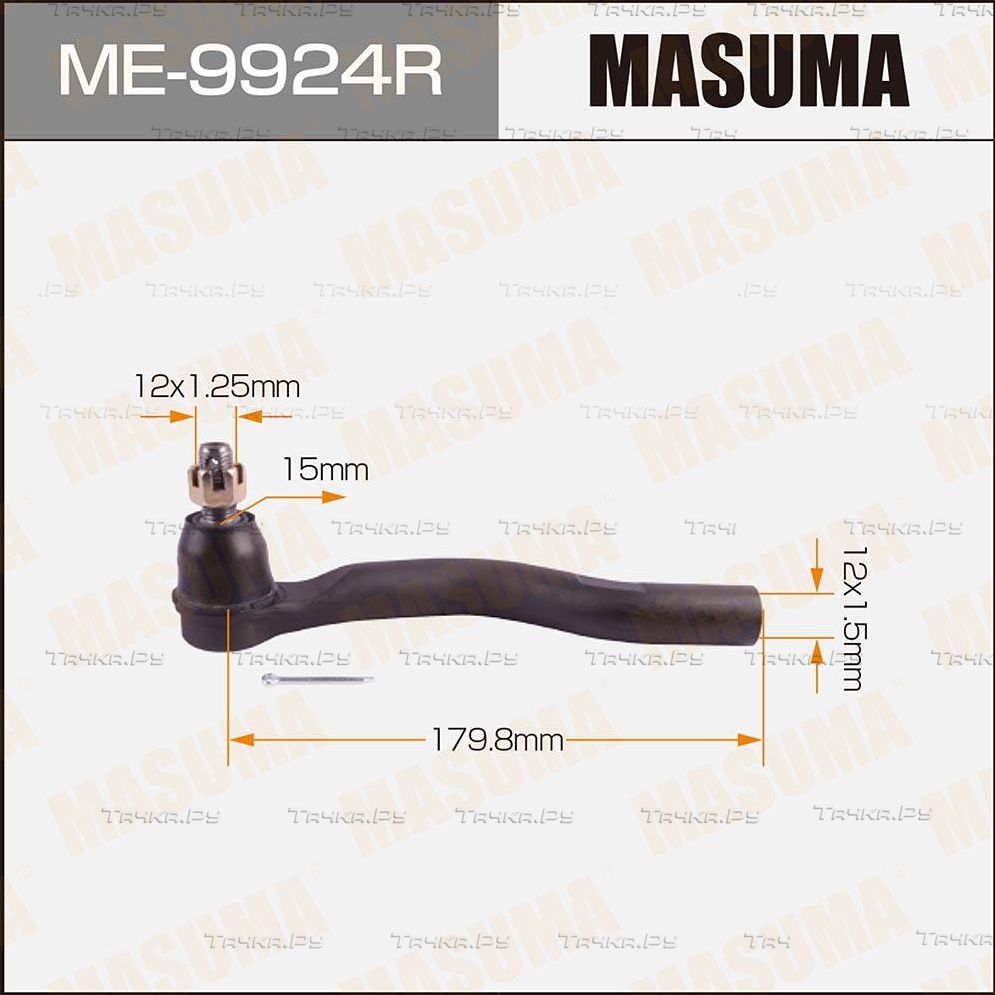 Наконечник рулевой тяги Masuma. Артикул ME-9924R