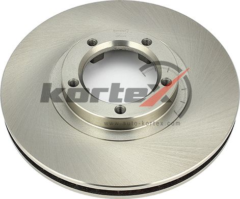 Диск тормозной FORD TRANSIT 94- перед.вент.(d=254mm) (Kortex). Артикул KD0077