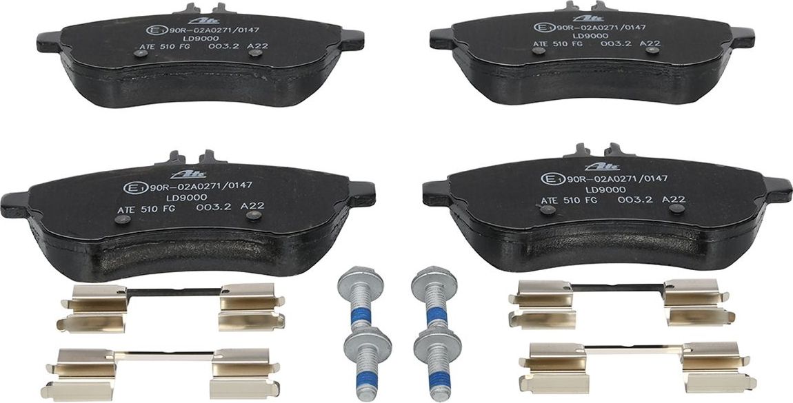 Тормозные колодки ATE Ceramic. Артикул 13.0470-9000.2
