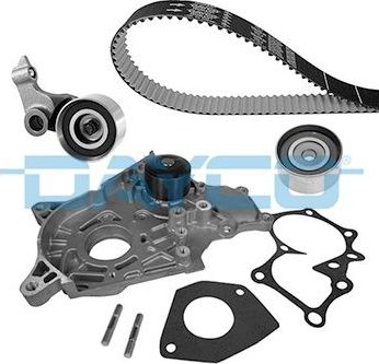 Помпа (водяной насос) с комплектом ремня ГРМ Dayco. Артикул KTBWP5270