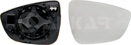 Зеркальное стекло бокового зеркала Alkar. Артикул 6432471