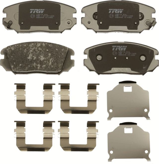 Тормозные колодки TRW COTEC. Артикул GDB3409