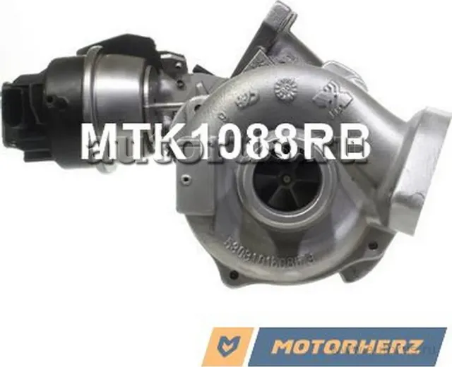 Турбокомпрессор оригинальный восстановленный (Motorherz). Артикул MTK1088RB