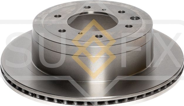 Диск тормозной задний правый/левый MITSUBISHI PAJERO 2006 (Sufix). Артикул FX1178