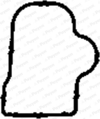 Прокладка впускного коллектора Payen (FPM (Fluor-Kautschuk)). Артикул JD5904