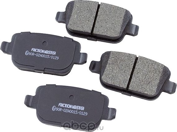 Колодки тормозные дисковые задние MKD1314 (Frictionmaster). Артикул MKD1314