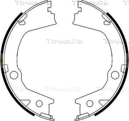 Тормозные колодки (стояночная тормозная система) Hella Pagid. Артикул 8DA 355 051-281