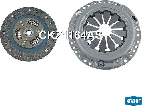 Сцепление комплект без подшипника Krauf. Артикул CKZ1164AS