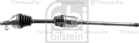 Полуось (привод в сборе, приводной вал) Febi Bilstein. Артикул 182023