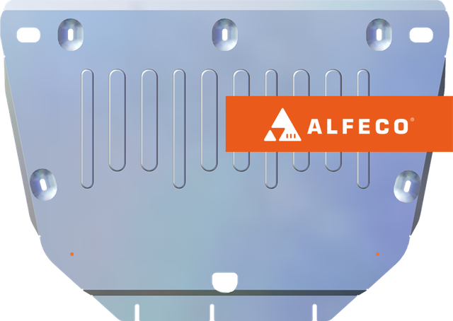 Защита алюминиевая Alfeco для картера и КПП Exeed RX 2022-2026. Артикул ALF.61.07al