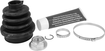 Пыльник ШРУСа наружный Metelli передний для Ford Fusion I 2002-2012. Артикул 13-0297