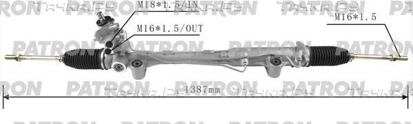 Рулевая рейка Patron для Volkswagen Touareg I 2002-2010. Артикул PSG3063