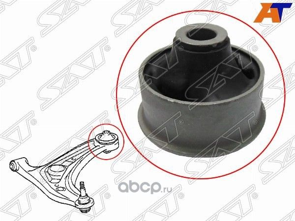 Сайлентблок задний переднего рычага TOYOTA FUN CAR (SAT). Артикул ST4865552010