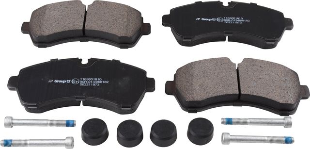 Тормозные колодки JP Group. Артикул 1163601810