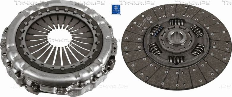 Сцепление (комплект) SACHS для Renault Magnum 2006-2013. Артикул 3400 700 618