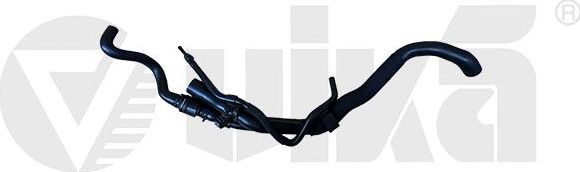 Патрубок радиатора (системы охлаждения) Vika (резина). Артикул 11221790501