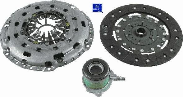 Сцепление (комплект) SACHS XTend Kit plus CSC. Артикул 3000 990 240