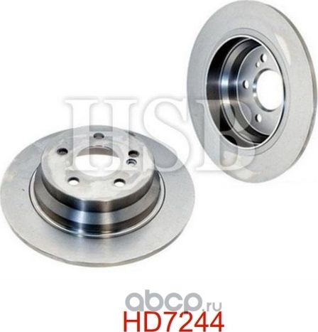 Диск тормозной задний MB W211 2.0-3.2CDI 03 (HSB). Артикул HD7244