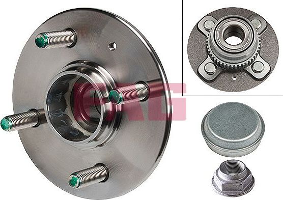 Ступица колеса с интегрированным подшипником Fag. Артикул 713 6194 60