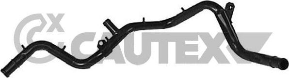 Патрубок радиатора (системы охлаждения) Cautex. Артикул 955108