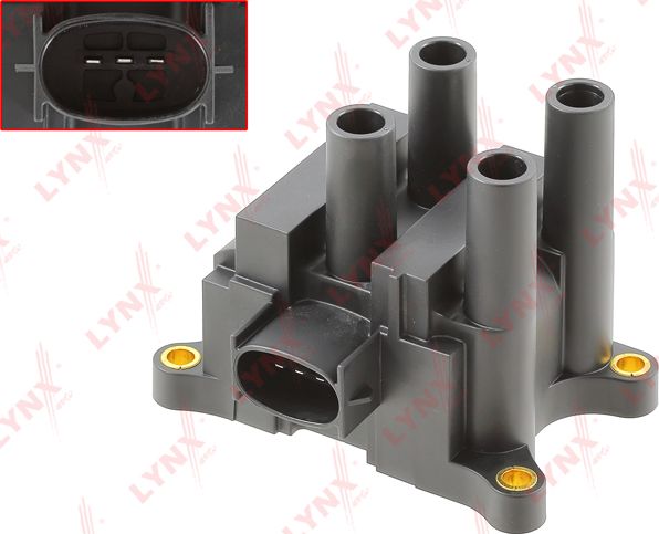 Катушка зажигания LYNXauto для Mazda 121 III 1996-2003. Артикул SPL1016