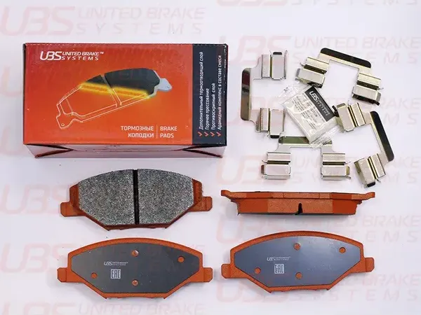 Тормозные колодки VW POLO Седан 10-/SKODA FABIA 11- передние (UBS). Артикул b1102003
