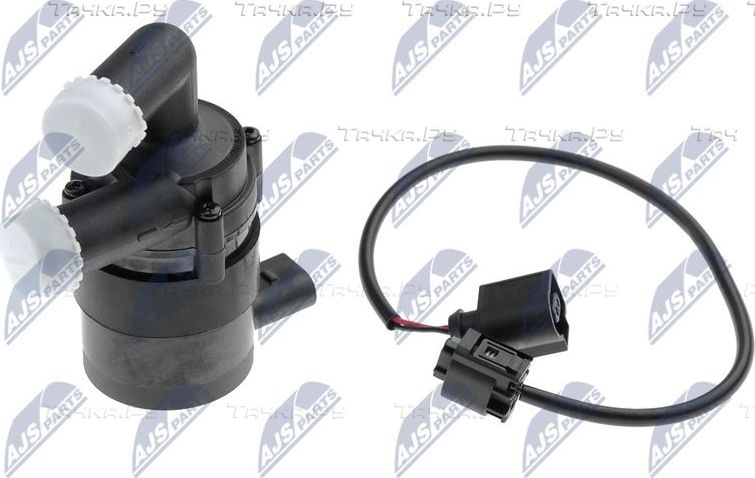 Помпа (водяной насос) дополнительная электрическая NTY для Volkswagen Caddy III 2004-2015. Артикул CPZ-VW-007