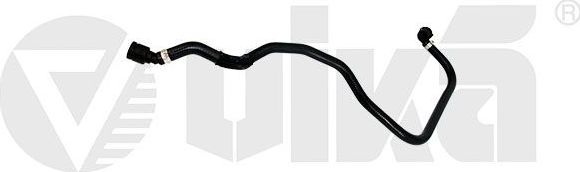 Патрубок радиатора (системы охлаждения) Vika (резина). Артикул 11236701