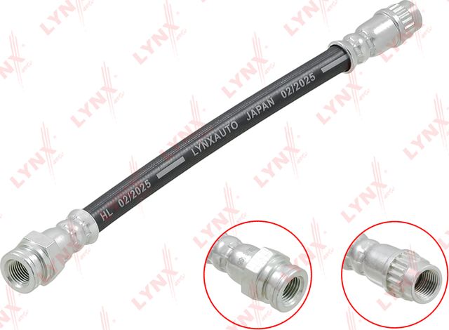 Тормозной шланг LYNXauto задний для Citroen C3 I 2002-2010. Артикул BL-3466