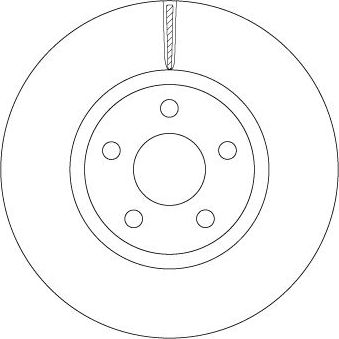 Тормозной диск TRW передний для Ford S-MAX II 2015-2015. Артикул DF6810S