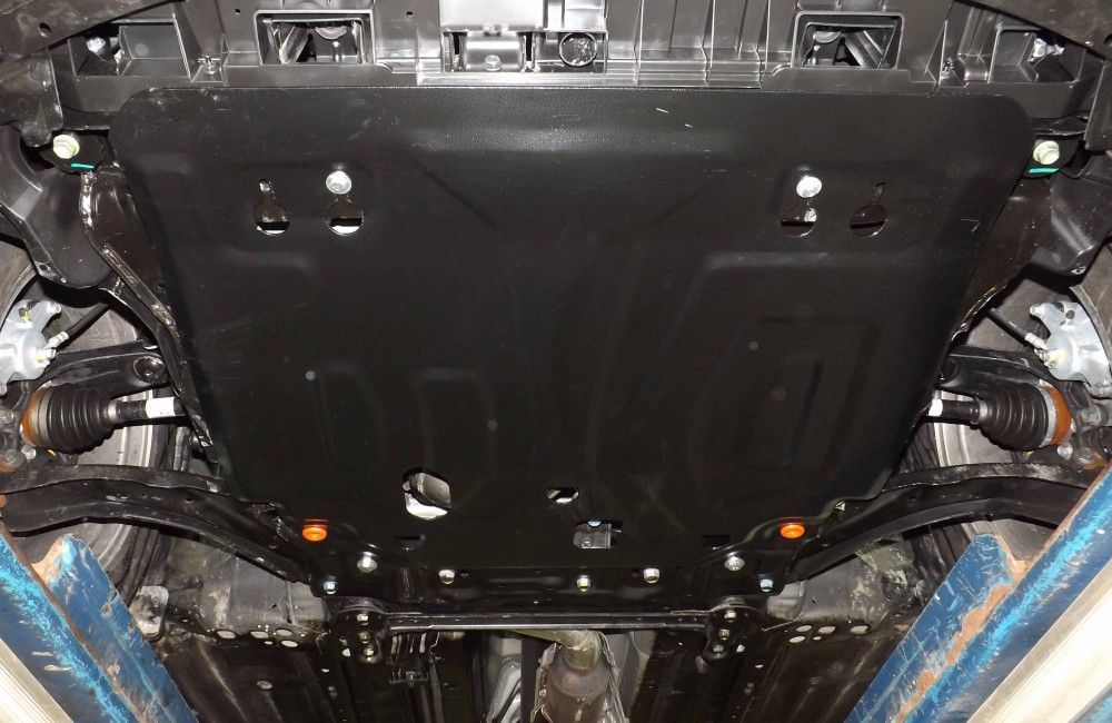 Защита Alfeco для картера и КПП Renault Koleos II 2016-2026. Артикул ALF.15.53st