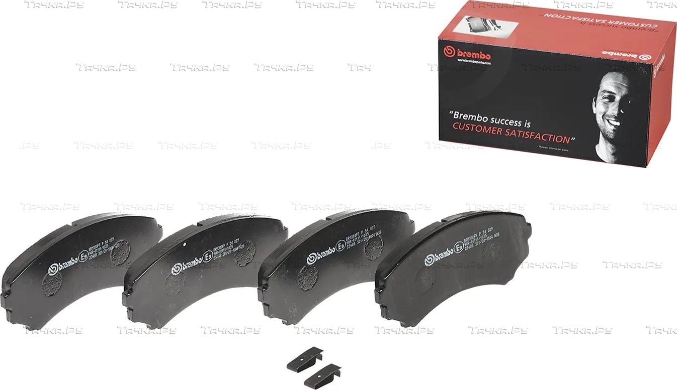 Тормозные колодки Brembo PRIME LINE для Mitsubishi Endeavor 2003-2011. Артикул P 54 029