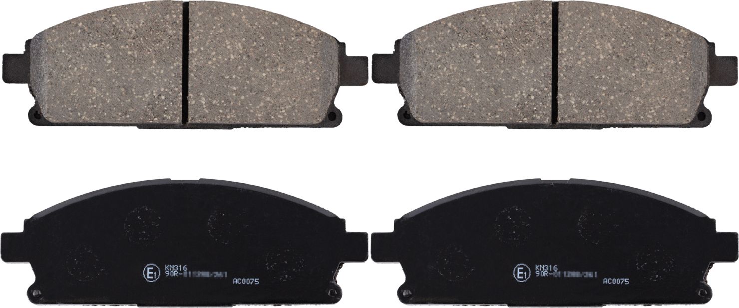 Тормозные колодки Blue Print. Артикул ADN142115