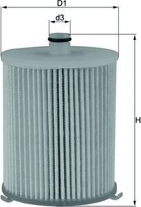 Топливный фильтр Mahle. Артикул KX 245/4D