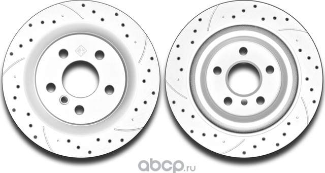 Тормозной диск Gerat DSK-R084P (задний) Platinum Gerat. Артикул DSKR084P