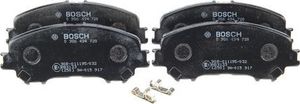 Тормозные колодки Bosch (Low-Metallic) передние для Nissan X-Trail T32 2014-2025. Артикул 0 986 494 720