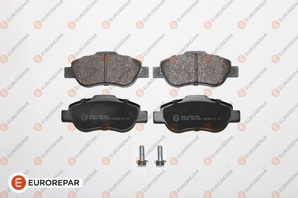 Тормозные колодки Eurorepar передние для Fiat Panda II 2003-2013. Артикул 1617264980