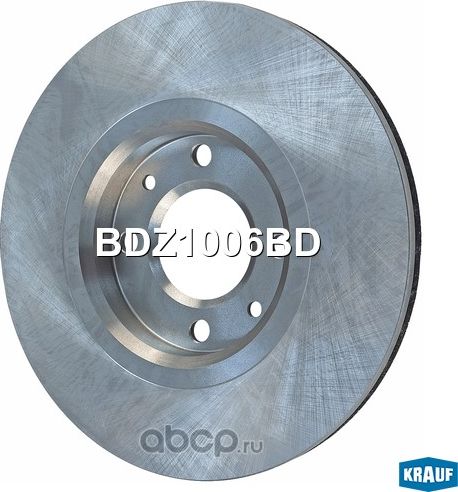 Диск тормозной передний Krauf. Артикул BDZ1006BD