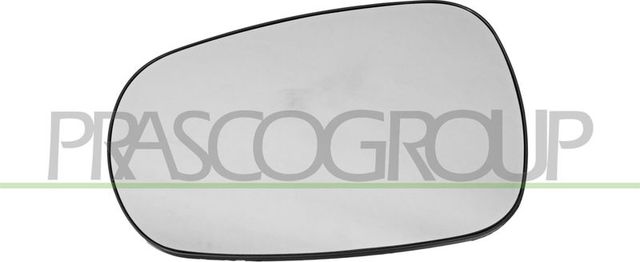 Зеркальное стекло бокового зеркала Prasco правое для Renault Modus I 2004-2012. Артикул RN3227503